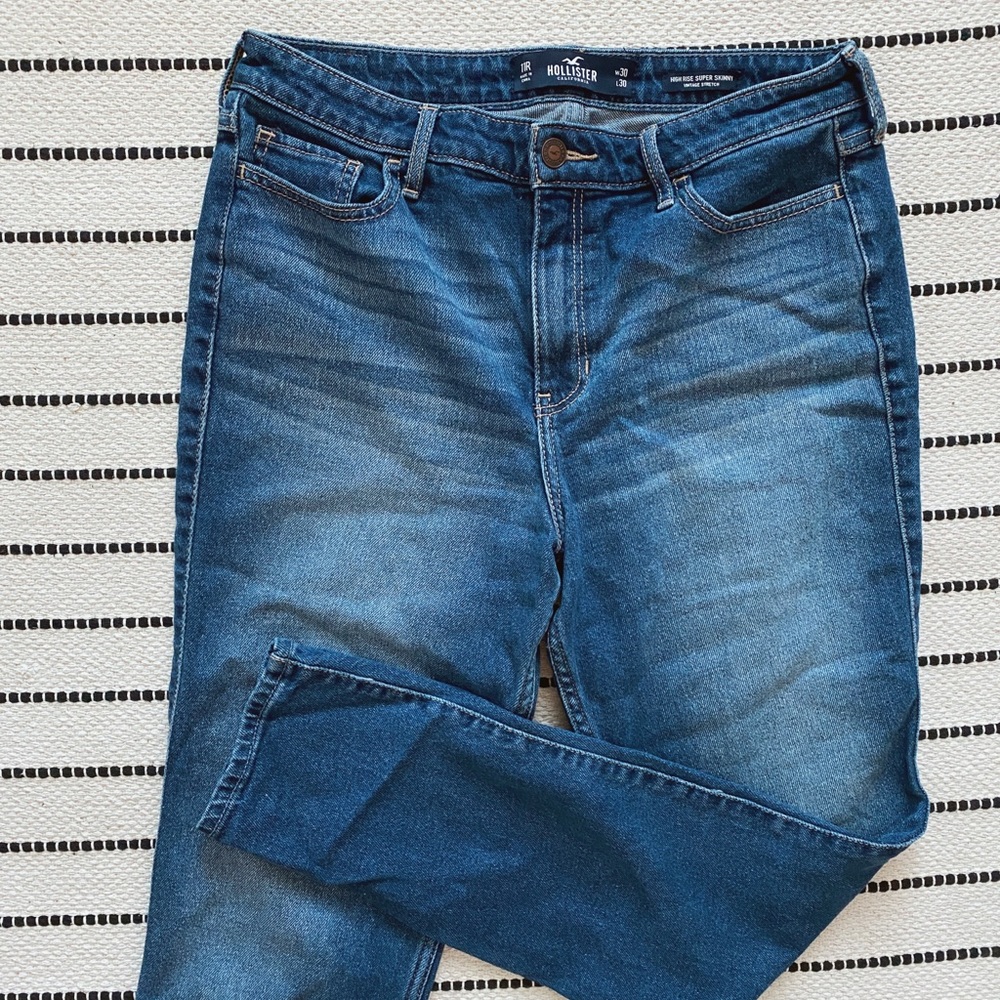 High Rise Denim Jeans